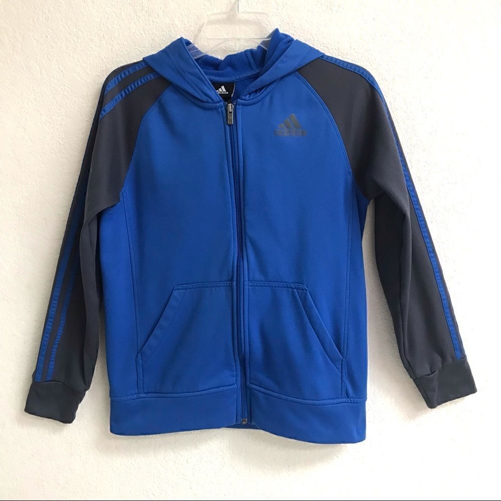 Adidas climawarm full zip hoodie 14/16‎